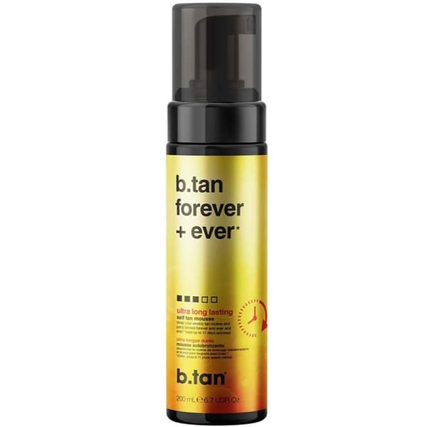 b.tan Forever + Ever Self Tan Mousse 200ml Brown