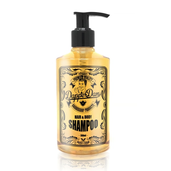 Dapper Dan Hair &amp; Body Shampoo 300ml Transparent