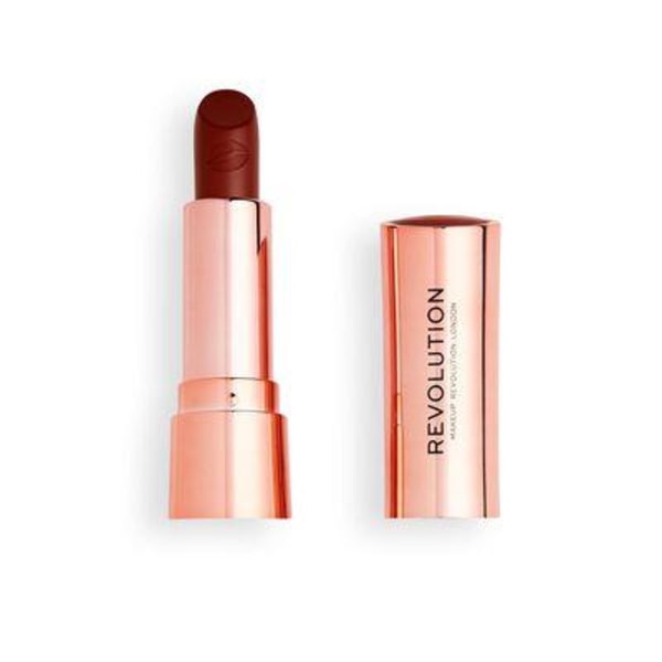 Makeup Revolution Satin Kiss Lipstick - Fling Red
