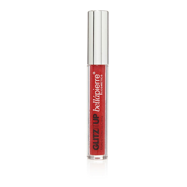 Bellapierre Glitz It Up Matte to Glitter Lip Creme - Anemone Röd