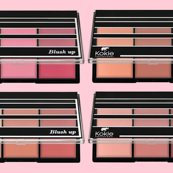 Kokie Blush Up Blush Palette - Blushing Rosa