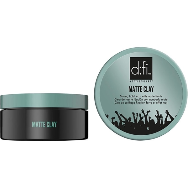 D:fi Matte Clay 75g Transparent