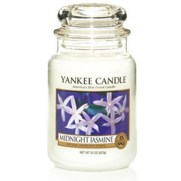 Yankee Candle Classic Large Jar Midnight Jasmine Candle 623g White