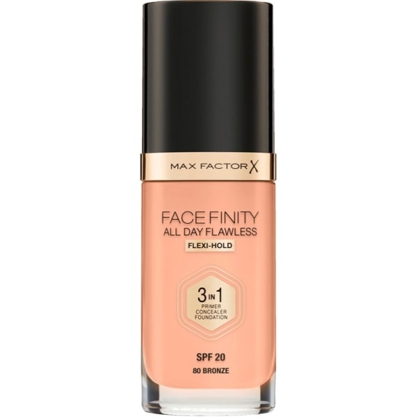 Max Factor Facefinity 3 In 1 Foundation 80 Bronze Transparent