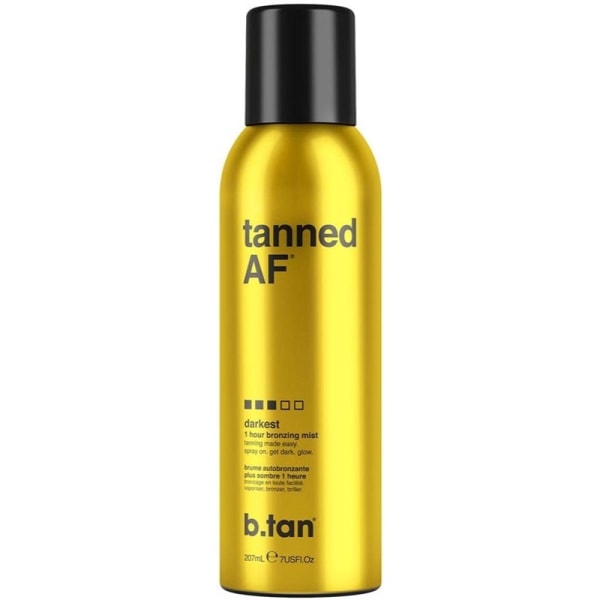 b.tan Tanned AF Self Tan Bronzing Mist 207ml Brown