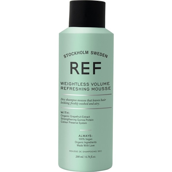 REF Weightless Volume Refreshing Mousse 200ml Grön
