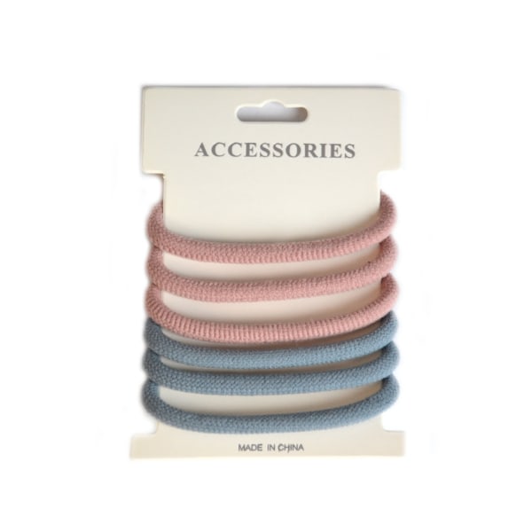 Hair Tie Basic - Blue/Pink Transparent