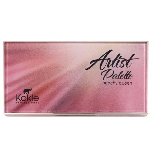 Kokie Artist Eyeshadow Palette - Peachy Queen multifärg