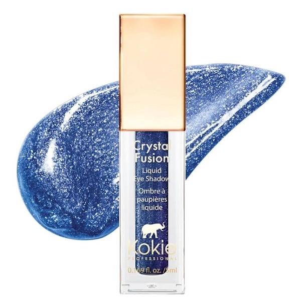 Kokie Crystal Fusion Liquid Eyeshadow - Galactic Blå