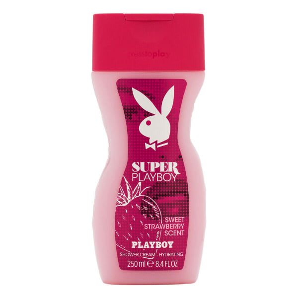 Playboy Super Playboy For Her Shower Gel 250ml Transparent