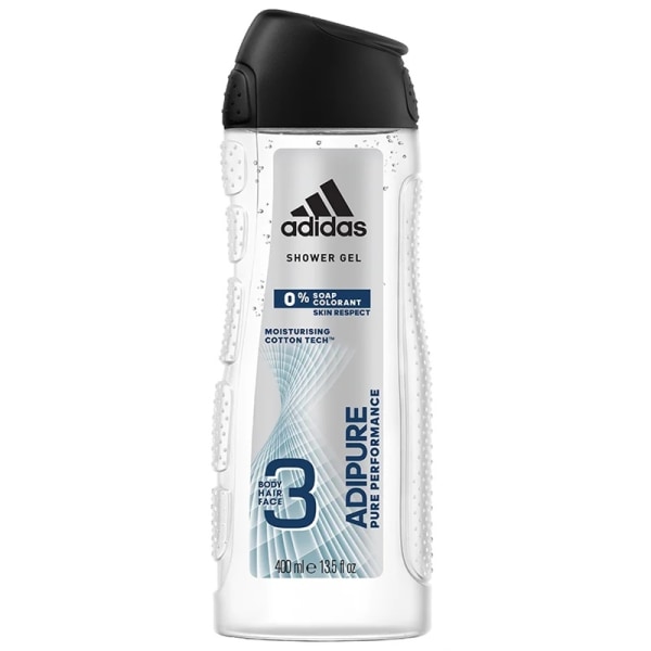 Adidas Adipure Shower Gel 400ml Silver