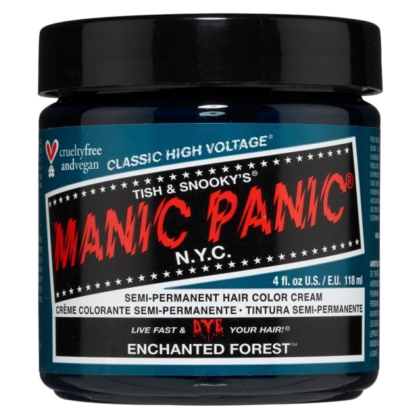 Manic Panic Classic Cream Enchanted Forest Green