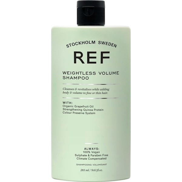 REF Weightless Volume Shampoo 285ml Green