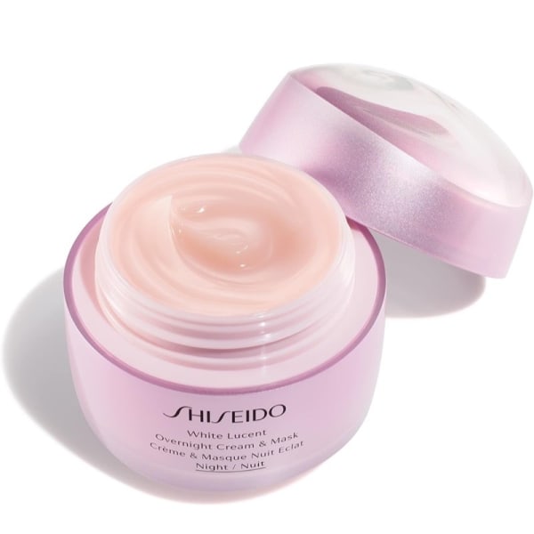 Shiseido White Lucent Overnight Cream And Mask 75ml Transparent