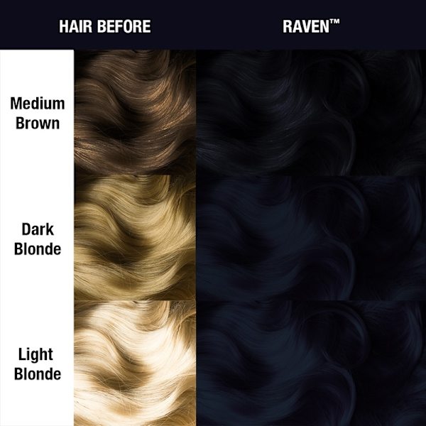 Manic Panic Classic Cream Raven 118ml Svart