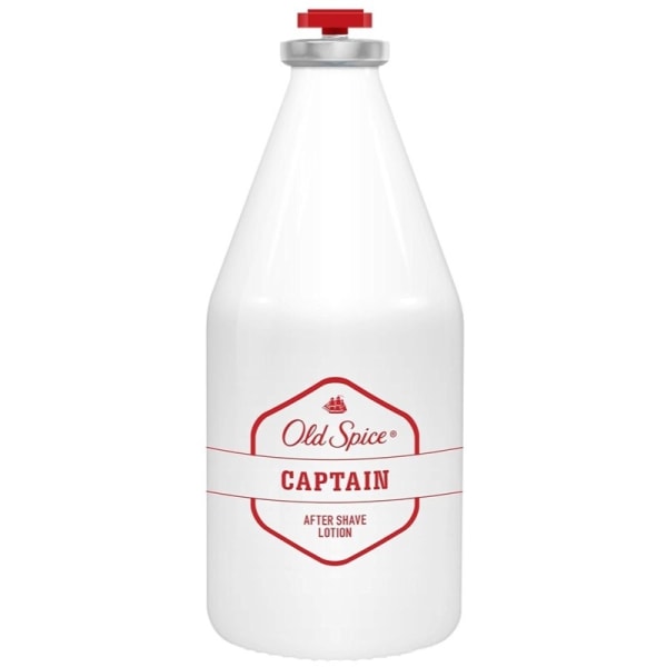 Old Spice Captain After Shave Lotion 100ml White