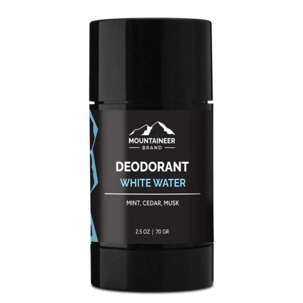 Mountaineer Brand White Water Deodorant 70g Transparent