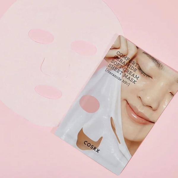 COSRX Balancium Comfort Ceramide Soft Cream Sheet Mask 26ml Transparent