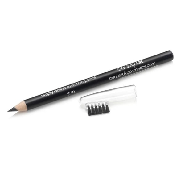 Beauty UK Eyebrow Pencil - Grey grå