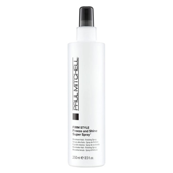 Paul Mitchell Firm Style Freeze and Shine Super Spray 250ml Transparent