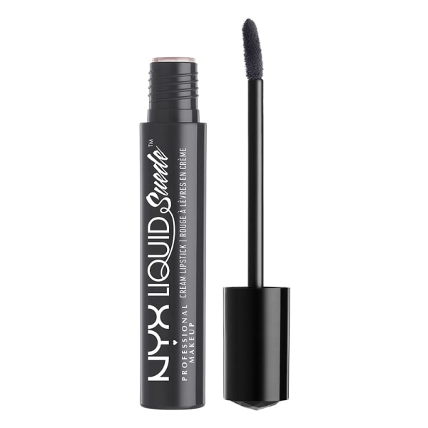 NYX PROF. MAKEUP Liquid Suede Cream Lipstick - Stone Fox Transparent