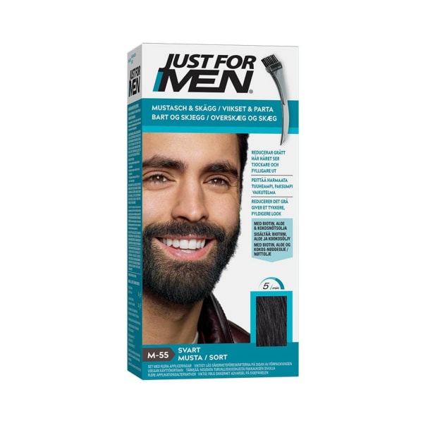 Just For Men Moustache & Beard - Real Black M55 Black