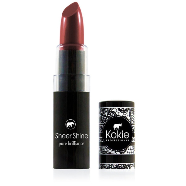 Kokie Sheer Shine Lipstick - Café Au Lait Brun