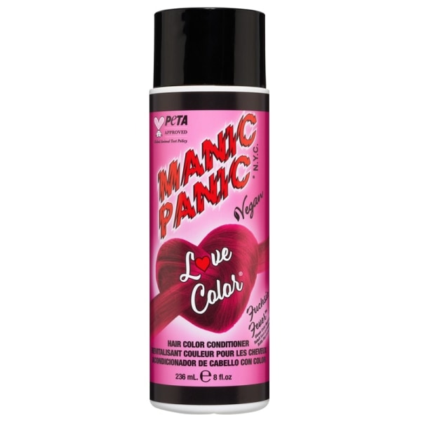 Manic Panic Love Color® Hair Color Depositing Conditioner Fuschia Fever 236ml Rosa