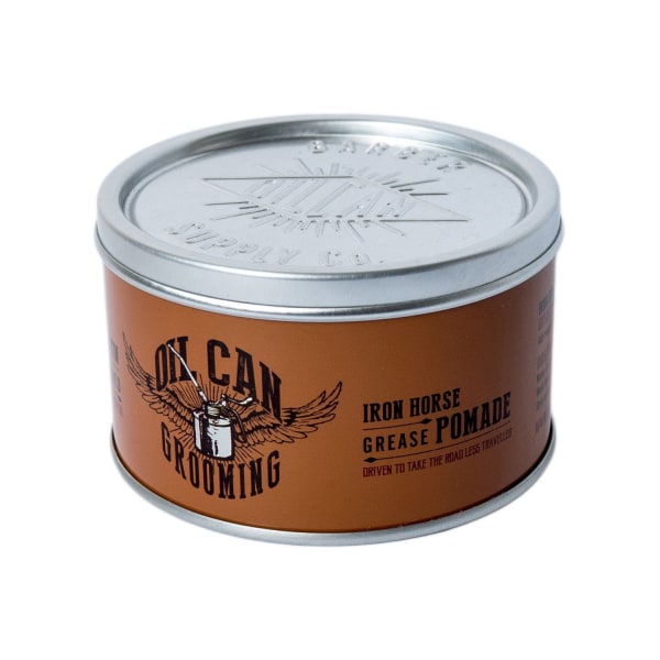 Oil Can Grooming Grease Pomade 100ml Orange