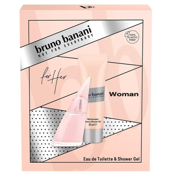Giftset Bruno Banani Woman Edt 30ml + Shower Gel 50ml Pink