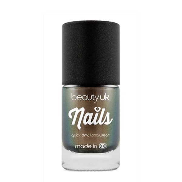 Beauty UK Chrome Nail Polish - Deep Gold Transparent