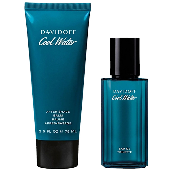 Giftset Davidoff Cool Water for Men Edt 40ml + Shower Gel 75ml Blå