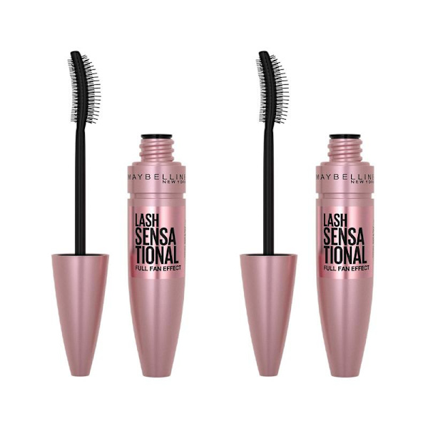 2-pack Maybelline Lash Sensational Mascara Black 9,5ml Black