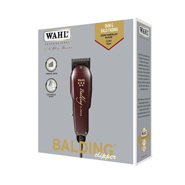 Wahl Balding Clipper Wine red