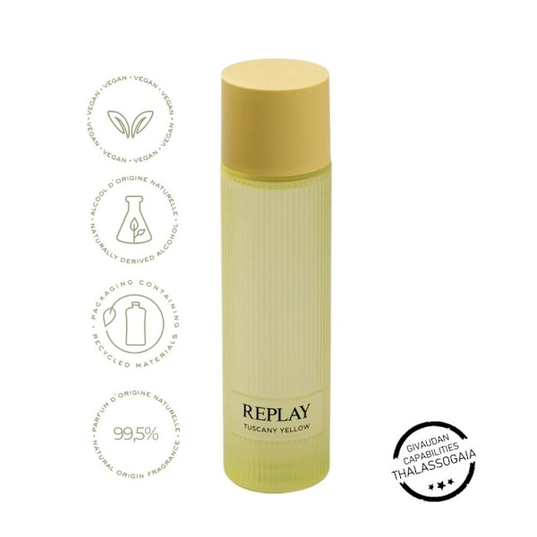 Replay Earth Made Tuscany Yellow Edt 200ml Gul