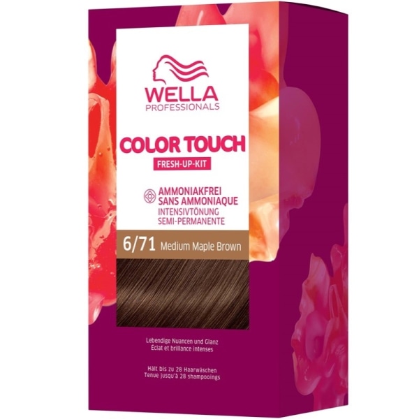 Wella Color Touch Deep Browns 6/71 Medium Maple Brown Brun