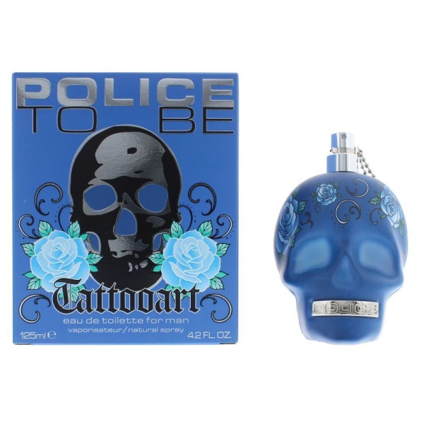 Police To Be Tattooart For Men Edt 125ml Transparent