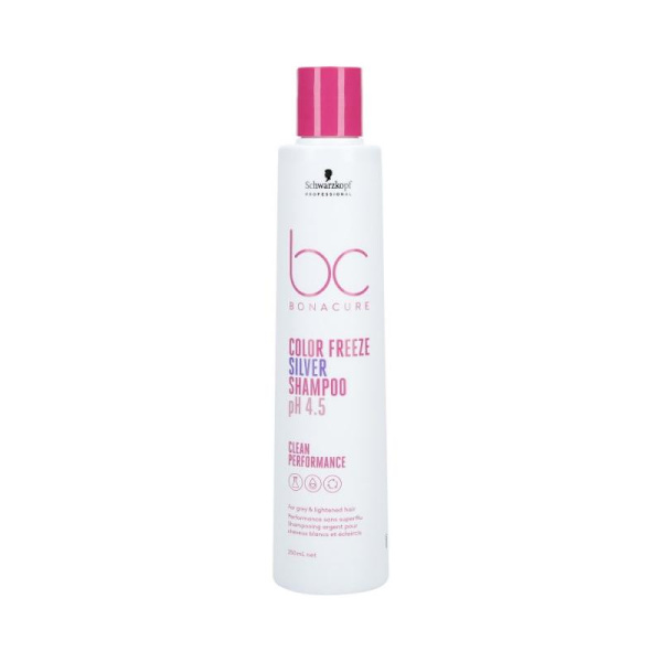 Schwarzkopf BC Color Freeze Silver Shampoo 250ml Transparent