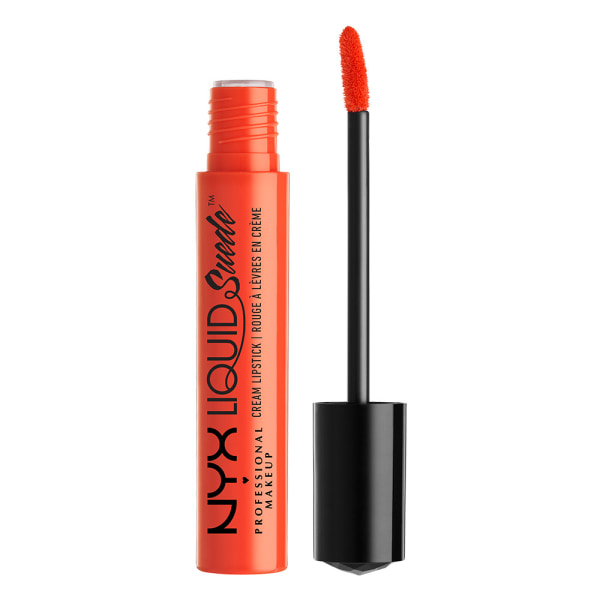 NYX PROFESSIONAL MAKEUP Liquid Suede Cream Lipstick - Orange Transparent