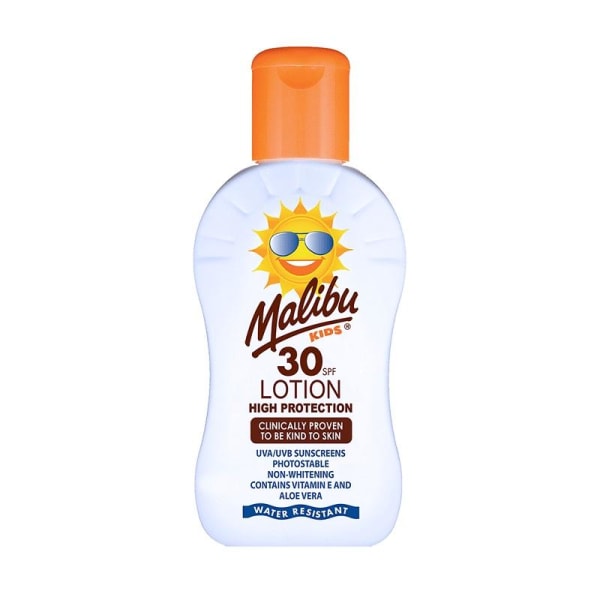 Malibu Kids Sun Lotion SPF30 100ml Transparent