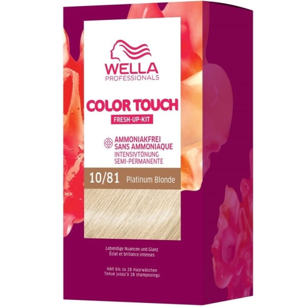 Wella Color Touch Rich Naturals 10/81 Platinum Blonde grå
