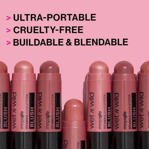 Wet n Wild Mega Glo Make-up Stick Blush Currant Jam 6g Rosa