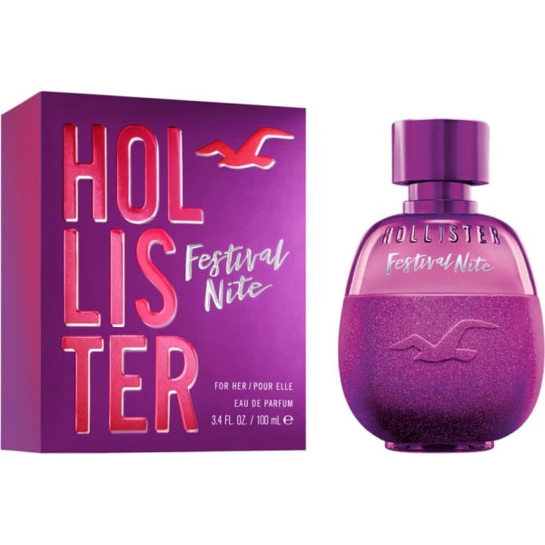 Hollister Festival Nite For Her Edp 100ml Transparent