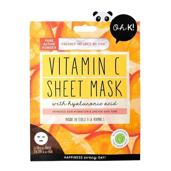 Oh K! Glowing Vitamin C Sheet Mask Transparent
