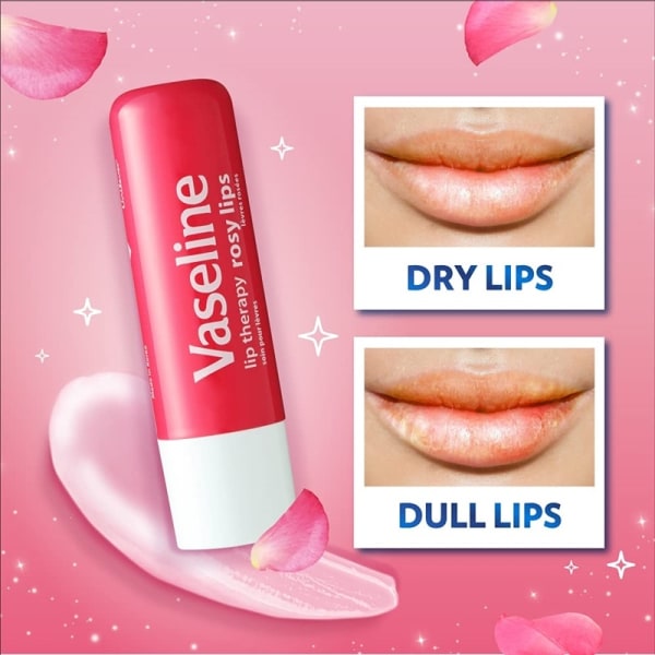 Vaseline Lip Care Rosy Lips 2 x 4.8g Rosa