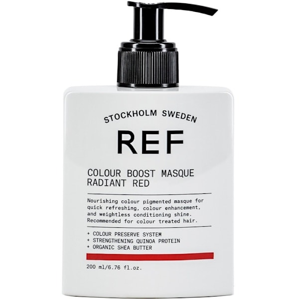 REF Colour Boost Masque Radiant Red 200ml Röd