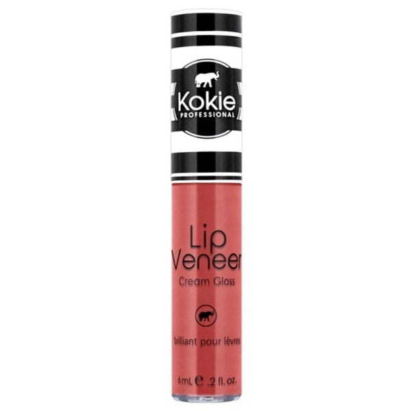 Kokie Lip Veneer Cream Lip Gloss - Tease Red