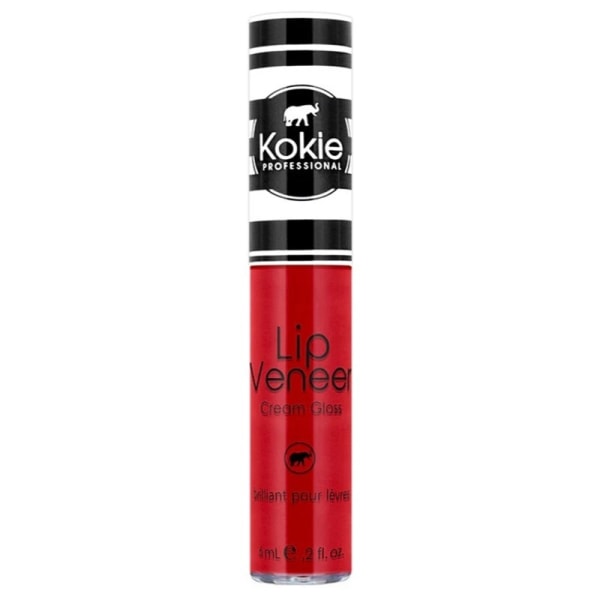 Kokie Lip Veneer Cream Lip Gloss - Mistress Red