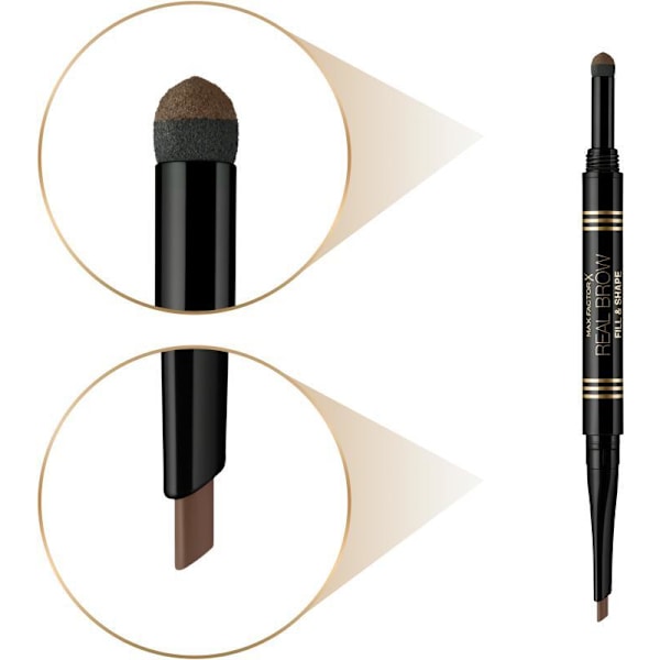 Max Factor Real Brow Fill & Shape 02 Soft Brown Brun