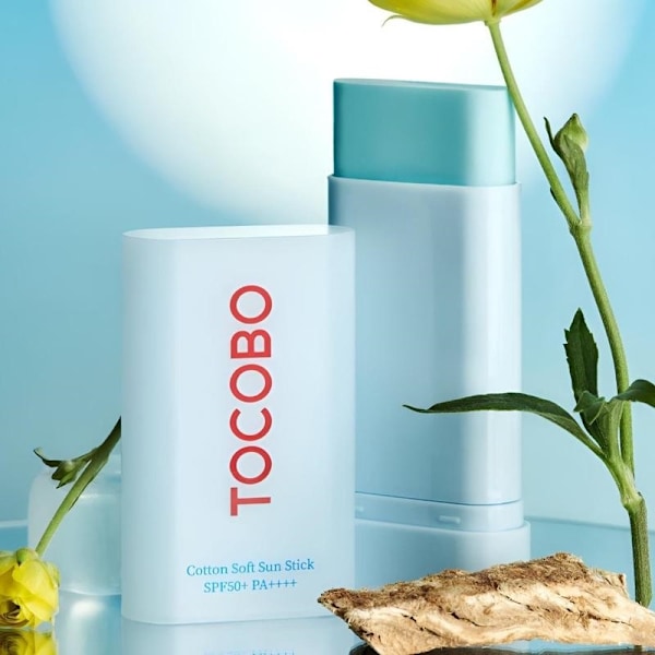 TOCOBO Cotton Soft Sun Stick SPF 50+ Pa++++ 19g Blå